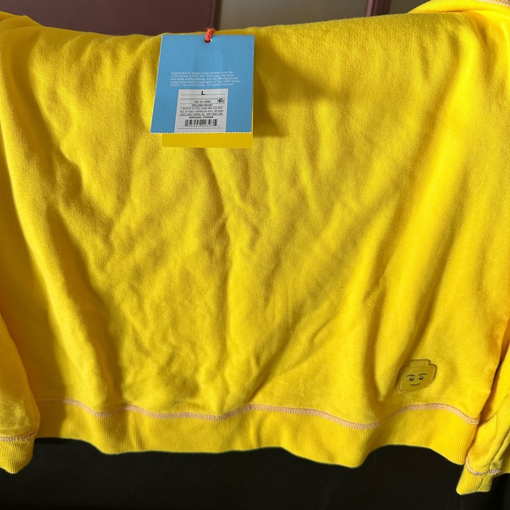 Yellow Lego sweater